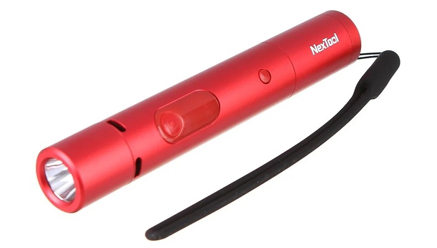 Купить Xiaomi NexTool Electric Arc Self-defense Flashlight Red (NE20041)