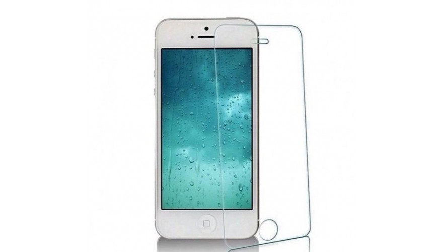 Защитное стекло для iPhone 5/SE прозрачный ТЕХПАК