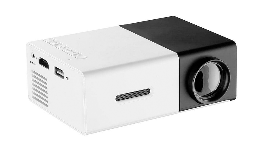 Купить карманный цифровой проектор Unic YG-300 Black-White