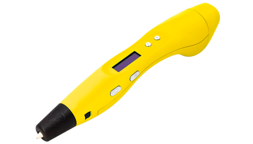 Компактная 3D-ручка с OLED-дисплеем RP400A (Желтый)