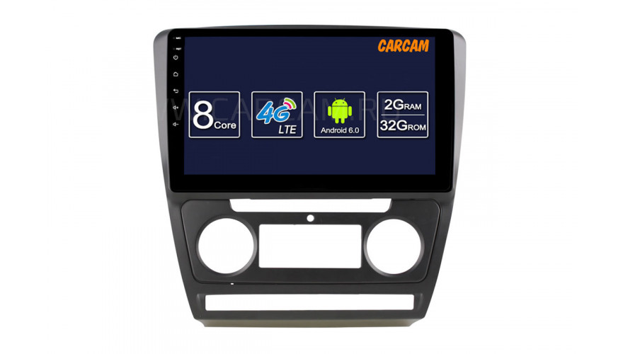 Головное устройство CARCAM AV-1920 for Octavia (2007-2014) 10"