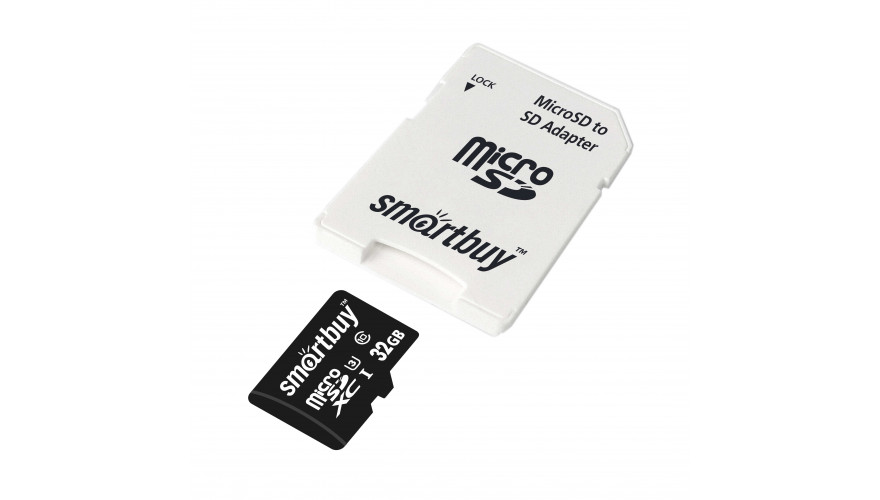 Купить SmartBuy microSDXC 32GB Class 10 U3 Pro