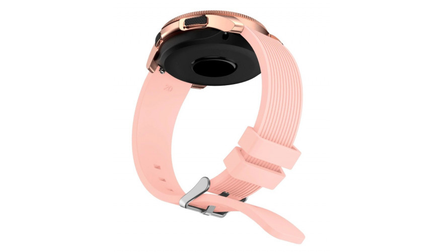 Ремешок для Samsung Galaxy Watch Silicone band 46mm розовый