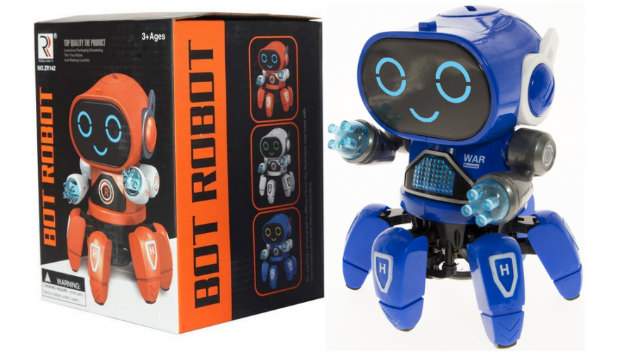 Купить Интерактивный робот Bot robot pioneer - blue