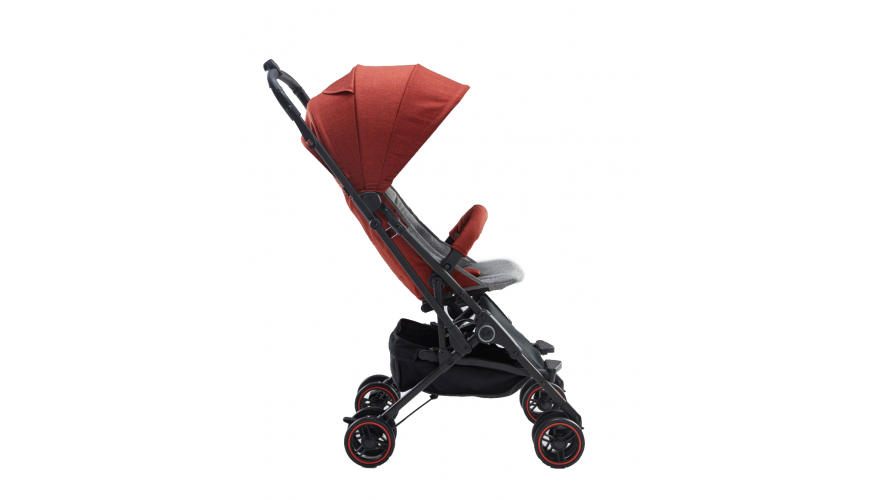 xiaomi light baby folding stroller red
