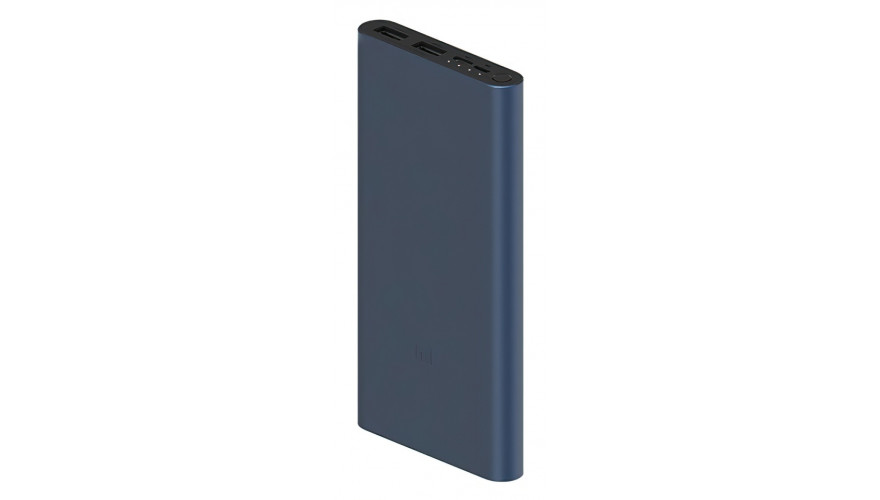 Купить Xiaomi Mi Power Bank 3 10000mAh Dark Blue (PLM13ZM)