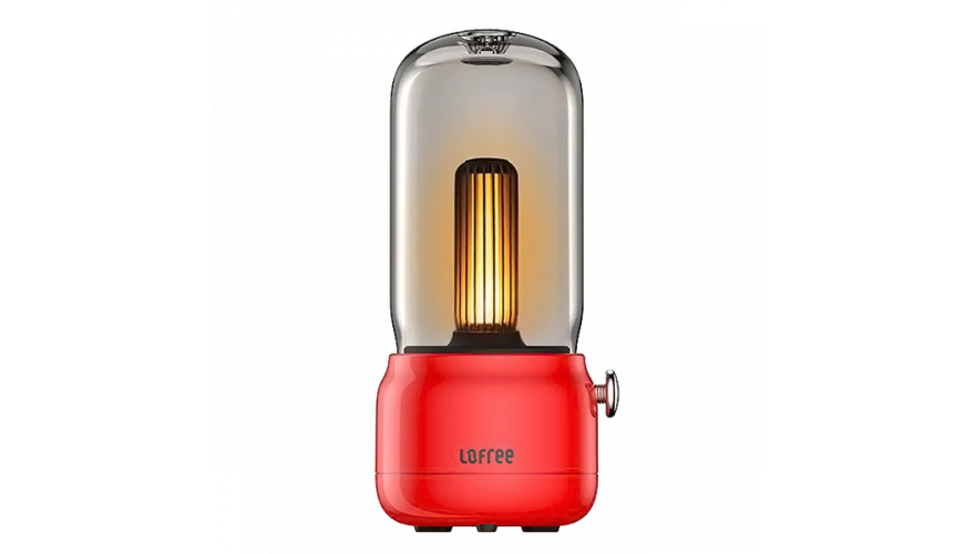 Прикроватная лампа с красным корпусом Xiaomi Lofree Candle Lights Red (EP502)