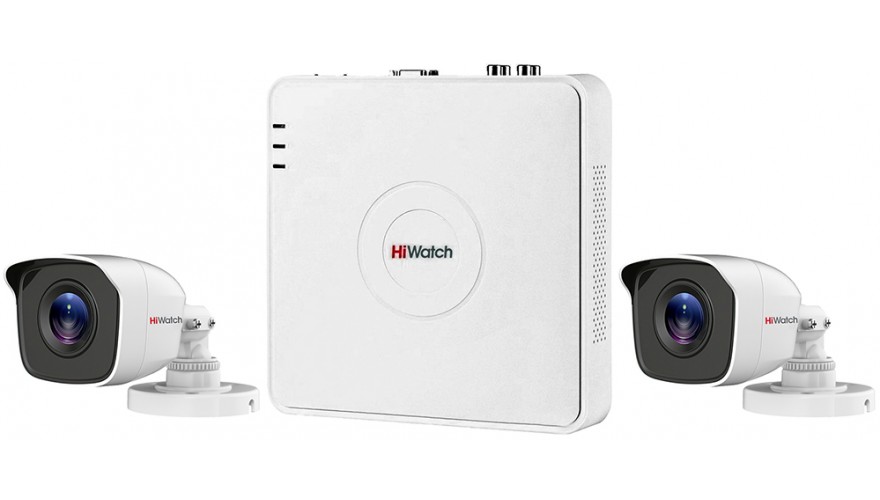 Купить комплект видеонаблюдения HiWatch KIT 2P2C1
