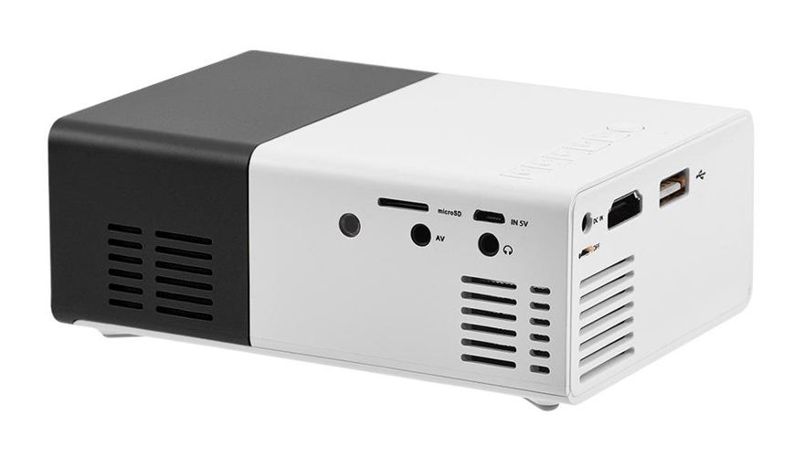 Купить карманный цифровой проектор Unic YG-300 Black-White