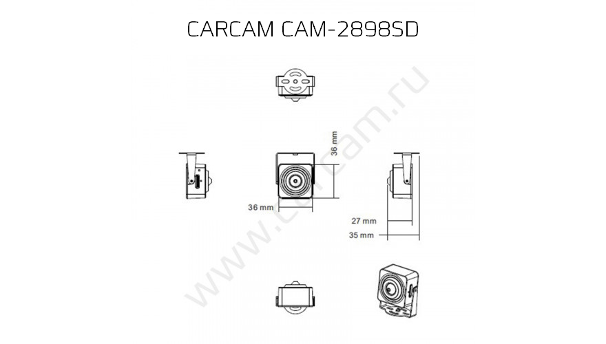 CARCAM CAM-2898SD
