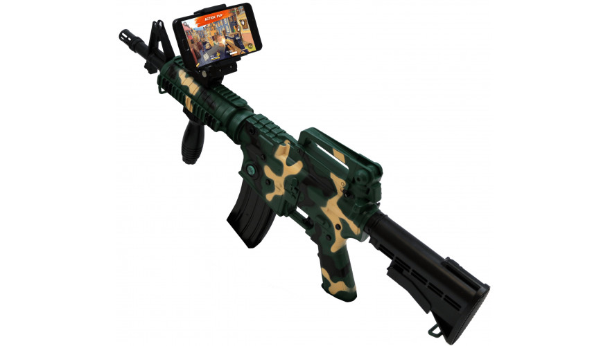 Автомат дополненной реальности Intelligent ar gun AR47-1 Camouflage green