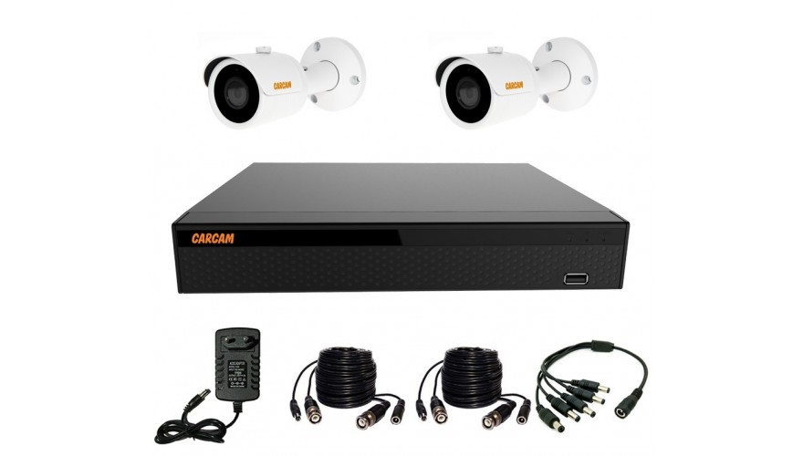 Купить готовый комплект видеонаблюдения CARCAM KIT 2M-17