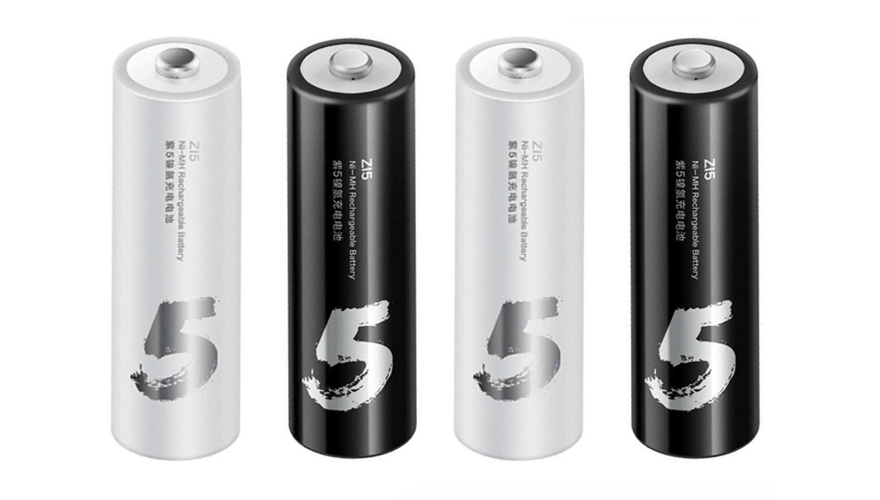 Купить 4 аккумуляторные батарейки Xiaomi ZI5 Ni-MH Rechargeable Battery (HR6-AA)