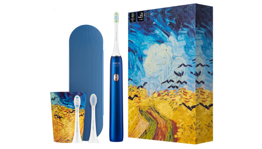 Умная зубная электрощетка Xiaomi Soocas X3U Van Gogh Museum Design Blue