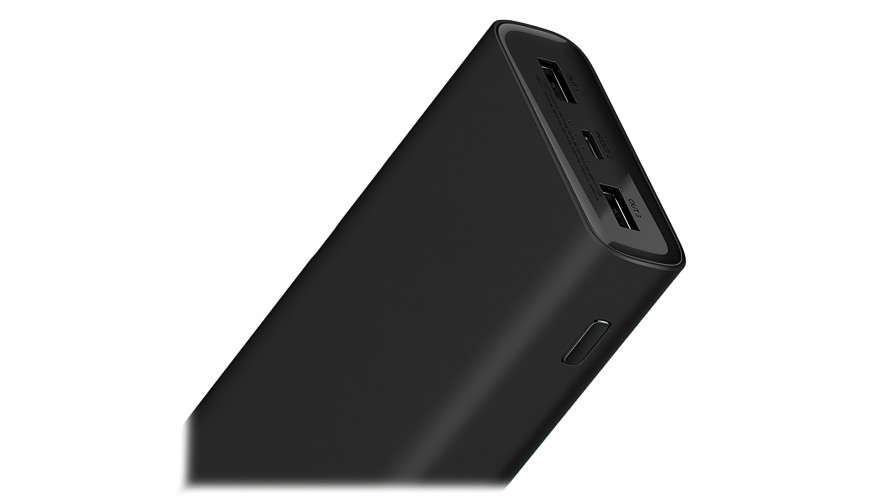 Купить Xiaomi Mi Power Bank 3 Super Flash Charge 20000 mAh Black