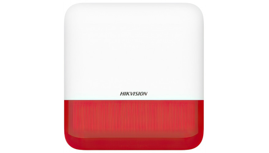 Купить Hikvision DS-PS1-E-WE Red Беспроводная уличная сирена