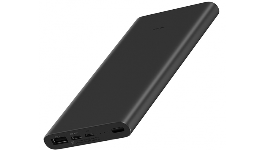 Xiaomi Mi Power Bank 3 10000 mAh Black (PLM12ZM)