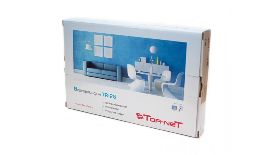 Видеодомофон Tornet TR-25 B