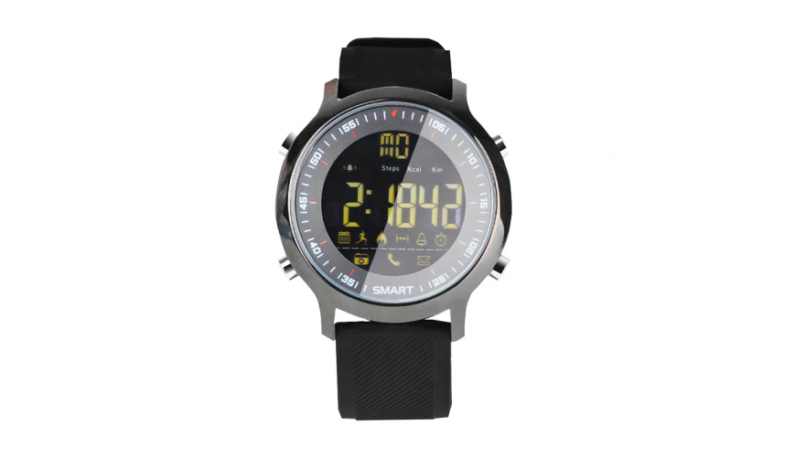 Ударопрочные и водонепроницаемые смарт-часы CARCAM SMART WATCH EX18 - BLACK