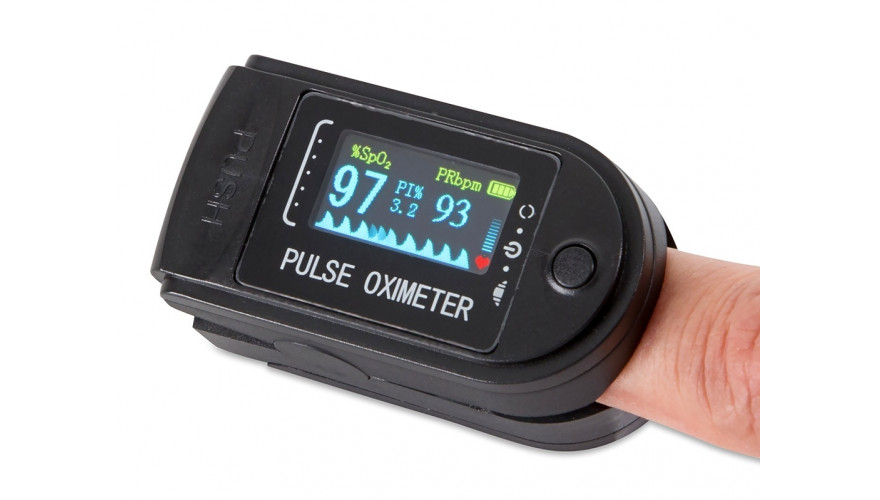 Купить Fingertip Pulse Oximeter Black
