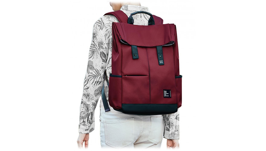 Купить Xiaomi 90 Points Vibrant College Casual Backpack Dark Red