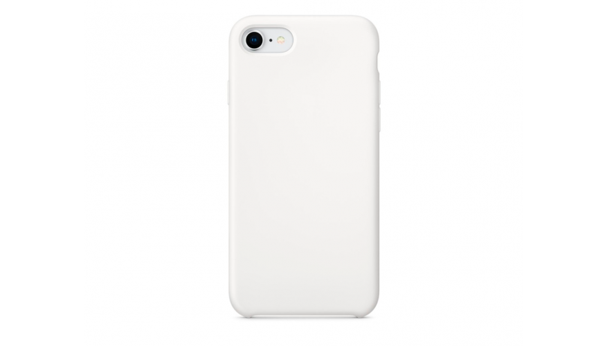 Чехол для iPhone 8 Silicon Case белый
