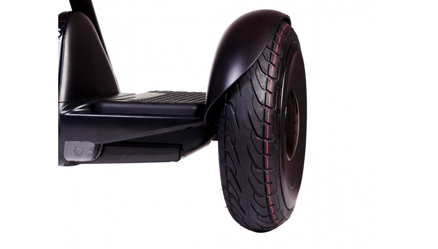 Купить Мини-сегвей MINI-ROBOT Черный с запасом хода 22 км на скорости до 16 км/ч