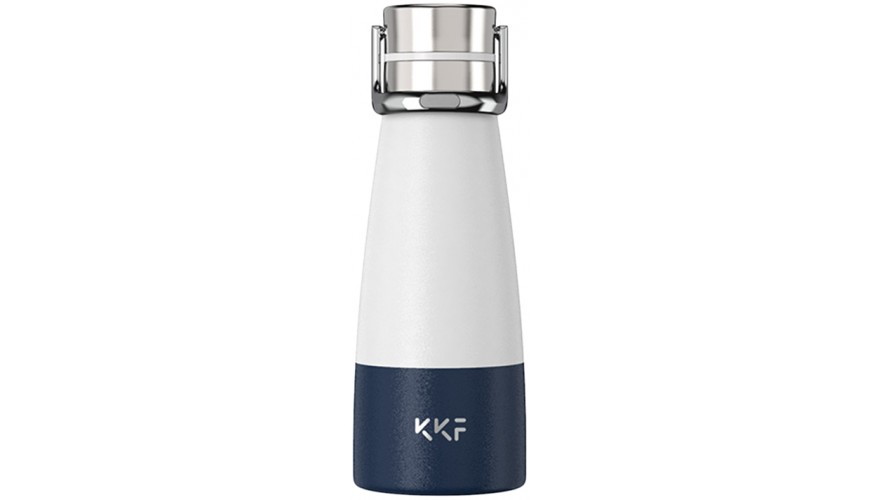 Купить Xiaomi Kiss Kiss Fish Swag Vacuum Bottle Mini White Blue (S-U28WS)