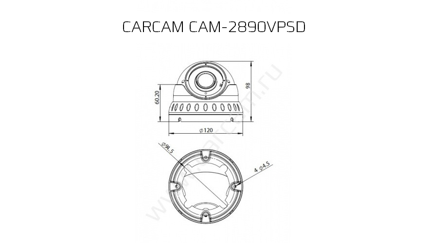 CARCAM CAM-2890VPSD