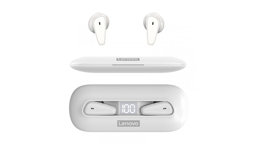 Купить Lenovo XT95 True Wireless Earbuds White
