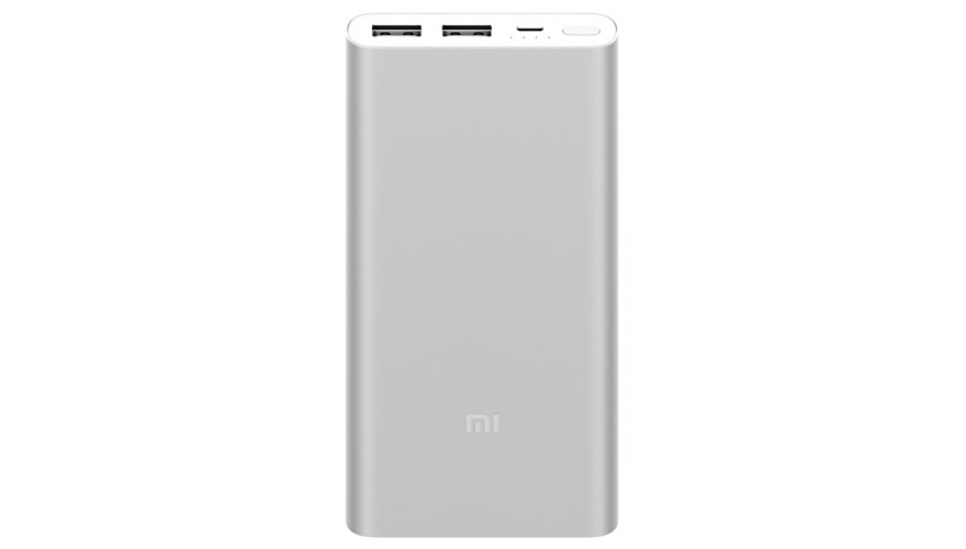 Аккумулятор Xiaomi Mi Power Bank 2 5000mAh Silver (PLM10ZM) емкостью 5000 мАч