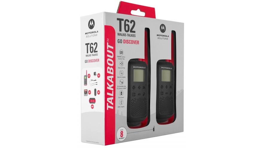 Купить Motorola Talkabout T62 Twin Red