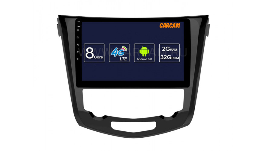 Головное устройство CARCAM AV-1668 for X-Trail (2013-2016) 10"