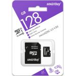 Купить SmartBuy microSDXC 128Gb Class10 U3 V30 (SB128GBSDCCTV)