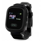 Детские часы с GPS Smart Baby Watch CARCAM Q60 черные