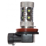 Противотуманная светодиодная лампа мощностью 50Вт CARCAM H8/H11-50W белый свет
