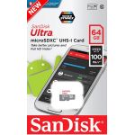 Купить SanDisk Ultra 64Gb microSDXC Class 10 (SDSQUNR-064G-GN3MN)