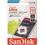 SanDisk Ultra 64GB microSDXC Class 10 (SDSQUNC-064G-ZN3MN)