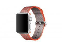 Ремешок для Apple watch 42mm Woven Nylon красный