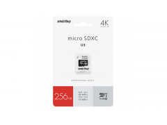 SmartBuy microSDXC 256GB Class 10 U3 Pro