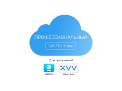 Тариф ПРОФЕССИОНАЛЬНЫЙ - 128Gb 3 мес. V380Pro / Xiaovv App