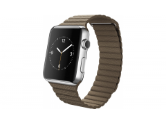 Ремешок для Apple watch 42mm PU Leather коричневый